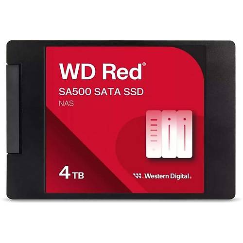 Western Digital WDS400T2R0A SA500 4 TB 560-530Mb/s SATA3 2.5 inch Red NAS Server ��in SSD Harddisk
