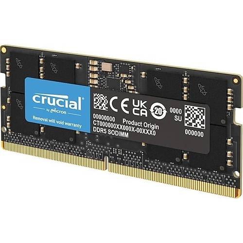Crucial NTB 16GB DDR5 6400MHzCL52 CSODIMM CT16G64C52CS5
