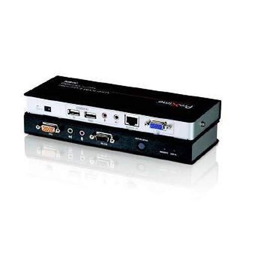 Aten CE770 300 Mt VGA to CAT USB Mouse Keyboard Ses 1280x1024 VGA Mesafe Uzatma Cihaz