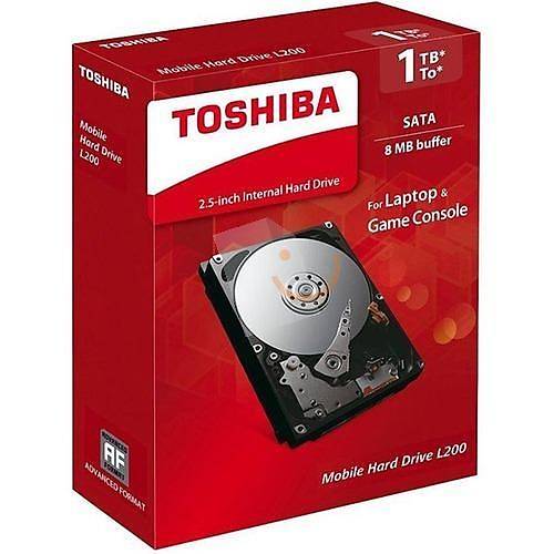 Toshiba HDWK105UZSVA 500 GB 5400Rpm 8Mb  L200 SATA Notebook Harddisk