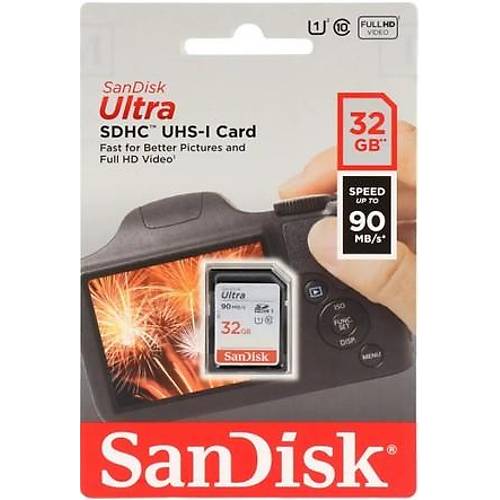 Sandisk SDSDUN4-032G-GN6IN 32 GB 90Mb/s Ultra XC-I SD Hafza Kart