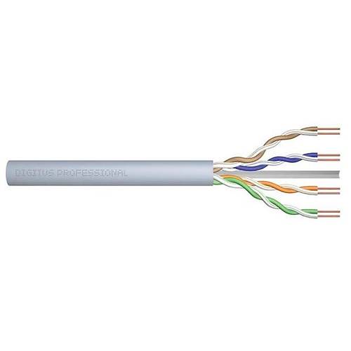 Digitus DK-1612-VH-5 500 Mt CAT6 U-UTP AWG23-1 250Mhz Gri Data Kablosu