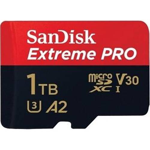 Sandisk SDSQXCD-1T00-GN6MA 1 TB  Extreme 200-140Mb/s SDXC UHSI Class10 microSD Hafza Kart