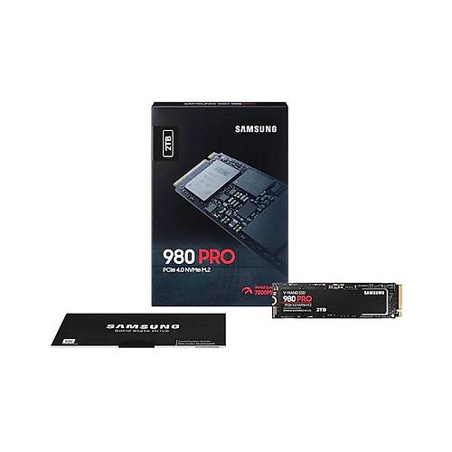 Samsung MZ-V8P2T0BW 2 TB 7000/5000MB/s 980 PRO PCIe 4.0x4 NVMe 22x80 SSD Harddisk
