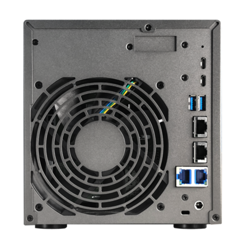 Asustor As6804 Ryzen V3C14 16GB DDR5 4xM2 2x5Gbe 1x10Gbe LAN A�deppolaam NAS Server