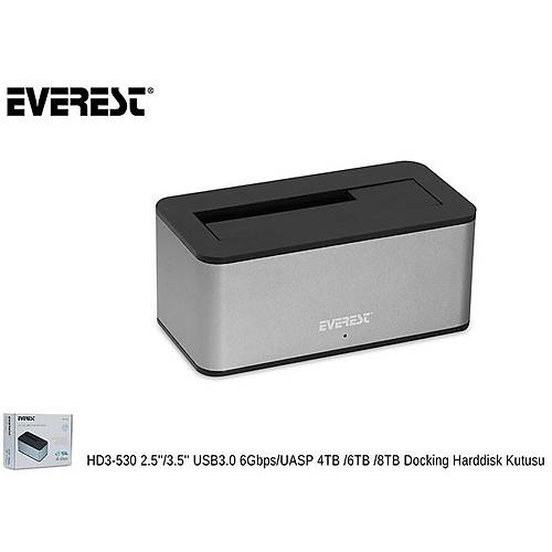 Everest HD3-530 2.5/3.5 Usb 3.0 Dockng Harddisk Kutusu
