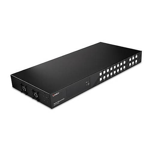 Lindiy 38359 16 Port Giri� 16 Port ��k�� 4K 60Hz UHD HDMI Matrix G�r�nt� �oklay�c�