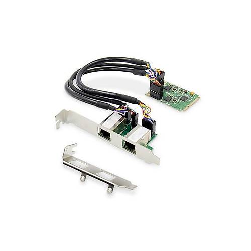 Digitus DN-10134 2 Port Gigabit Realtek Chipset mini PCI Express Ethernet Kartı