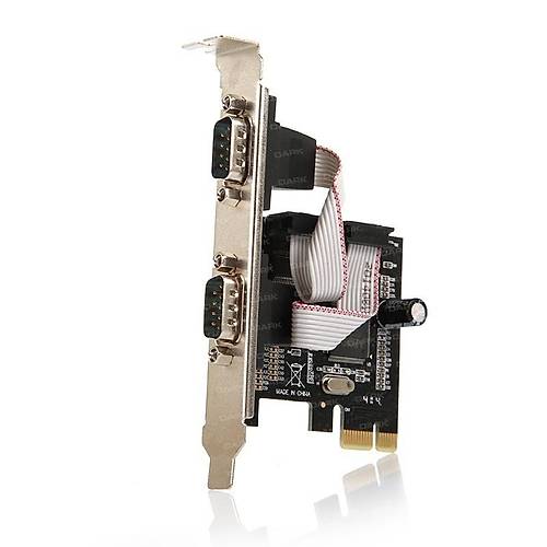 Dark DK-AC-PERS232 PERS232 2 Port RS232 Seri Balantl PCI Express x1 Kart