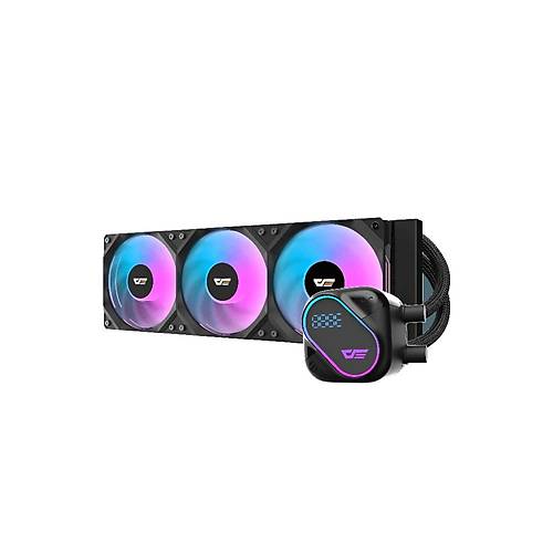 Aigo DO360 360mm 3x12cm ARGB Fanl� AMD-INTEL AM5-1851 Uyumlu Siyah  S�v� So�utmal� ��lemci Fan�