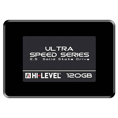Hi-Level HLV-SSD30ULT/120G 120 GB 550-530Mb/s SATA3 2.5 inch Kzaksz SSD Harddisk