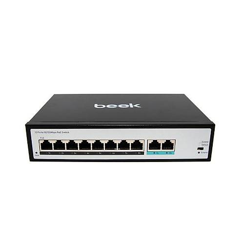 Beek BN-FS-1080P 8 Port 10/100Mbps PoE 2100Mbps Masast PoE Switch