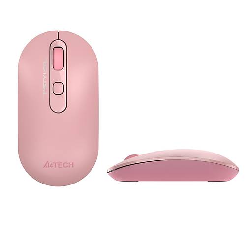 A4 Tech FG20 2000Dpi 4 Tu�lu 2.4Ghz Pembe Kablosuz Mouse
