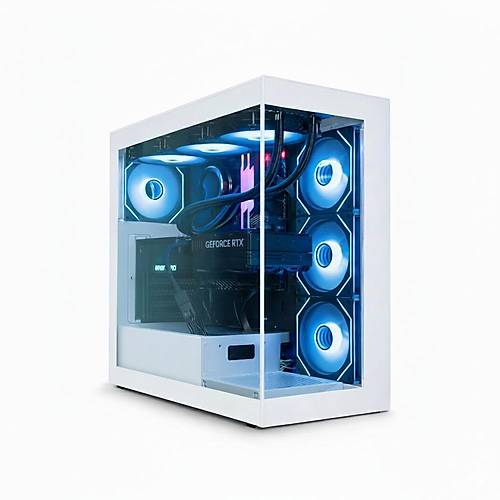A�go DS900 850W 80 Plus Bronze 4x12ARGB Fanl� Beyaz Oyuncu Kasas�