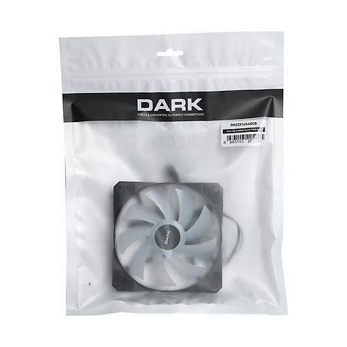 Dark DKCCF126ARGB 12cm Dual Ring ARGB  6 Pin Balantl Kasa Fan