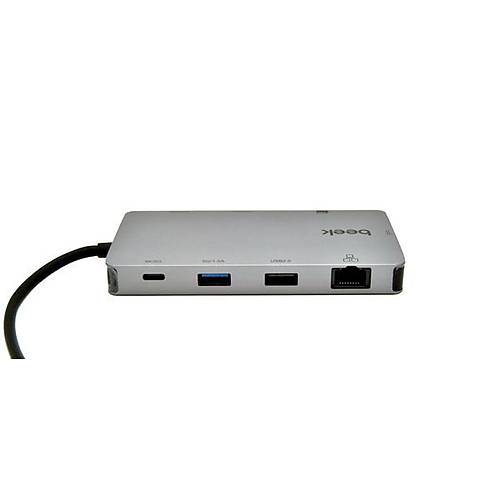 Beek DCK-UC10 USB Type C to HDMI RJ45 PD USB 9 in Docking Station