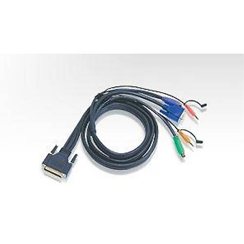 Aten 2L-1703P 3 Mt 1xDB-25 1 Monit�r Klavye Mouse PS/2 KVM Switch