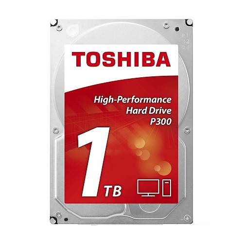 Toshiba HDWD110UZSVA 1 TB 7200Rpm 64Mb P300 SATA Harddisk