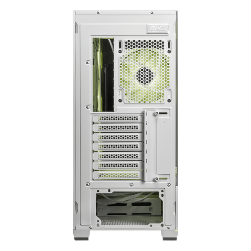 Msi MAG PANO 110R PZ WHITE PSU YOK 4x12cm ARGB Fanl� Beyaz ATX Panoromik Oyuncu Kasas�