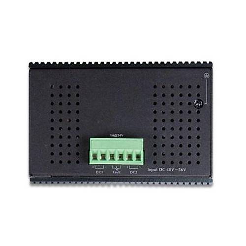 Planet PL-IGS-4215-8P2T2S 8 Port Gigabit PoE+ 2 port 10/100T 2 Port SFP 240W PoE Endstriyel PoE Switch