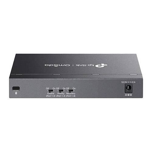 Tp-Link Omada DS106P 6 Port 10/100Mbps PoE+ Masast PoE Switch