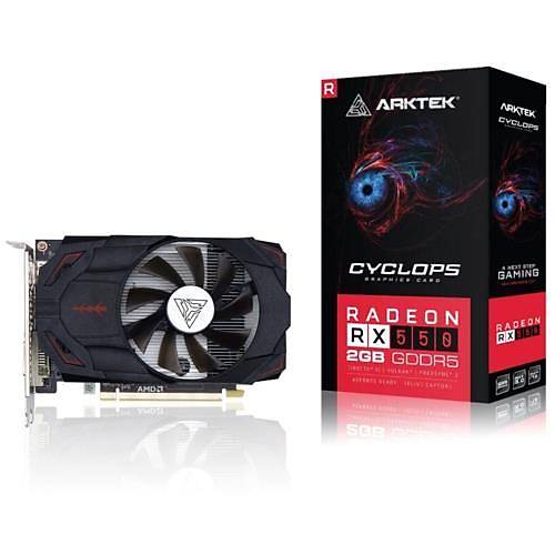 Arktek AKR550D5S4GH1 4 GB DDR5 Radeon RX550 128Bit DVI HDMI DP AMD Ekran Kart�
