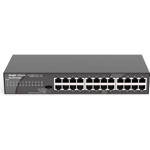 Ruijie RG-ES116G 16 Port Gigabit elik Kasa Masast Switch