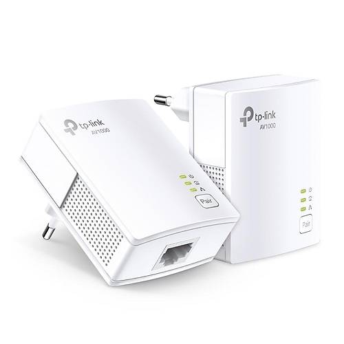 Tp-Link TL-PA7017 KIT AV1000 2 Portlu 300 Metre Menzilli Powerline  Balang Kiti