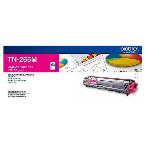 Brother TN-261M 2.200 Sayfal�k K�rm�z� Orijinal Lazer Toner