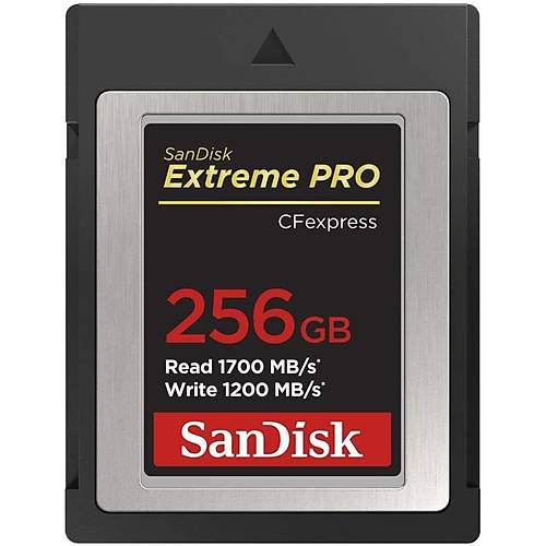 Sandisk SDCFE-256G-GN4NN 256 GB Extreme Pro 1700/1200 Cfexpress Compact Flash Kart