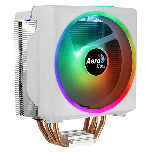 Aerocool AE-CC-CYLN4F-W Cylon 4F 12cm ARGB Fanl� Beyaz AMD-INTEL ��lemci Fan�