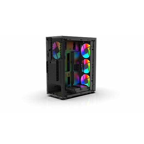 Inca EMG-15XB PSU YOK 4x12cm ARGB Fanl Kumandal Oyuncu Kasas
