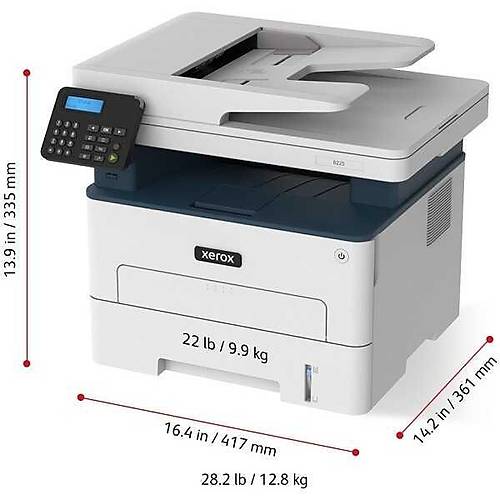 Xerox B235V_DNI USB Wi-F� ETHERNET A4 Dubleks �ok Fonksiyonlu Mono Laser Yaz�c�