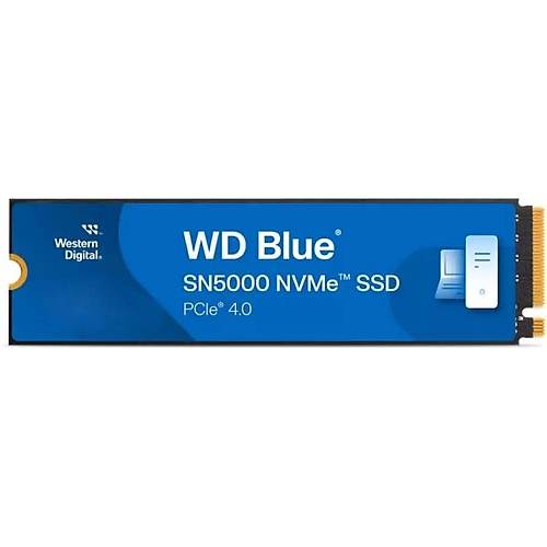 Western Digital WDS400T4B0E SN5000 4 TB 5500-5000Mb/s PCIe NVMe GEn4 22x80 Blue SSD Harddisk