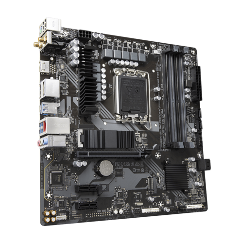 Gigabyte B760M DS3H AX DDR4 Sc-1700 B760 DDR4 5333Mhz 2xM2 2.5Gbe Wi-Fi 6E mATX INTEL Anakart