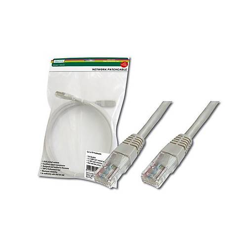 Digitus DK-1511-200 20 Mt CAT5E AWG26/7 U/Utp Gri Patch Cord Kablo