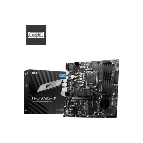 Msi PRO PRO-H510M-B  Sc-1200 H510 DDR4 2933Mhz M.2 1Gbit LAN mATX INTEL Anakart