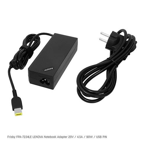 Frisby FPA-7234LE 20V 4.5A 90W USB Pin Lenovo Notebook Adaptr