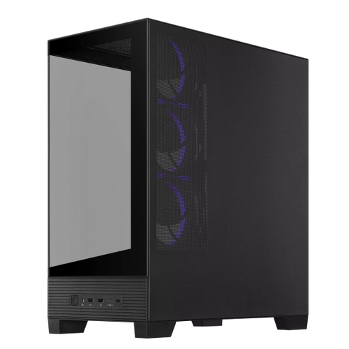 Asus A31 PLUS PSU YOK 4x12cm ARGB Fanl� Siyah Mid Tower ATX Kasa