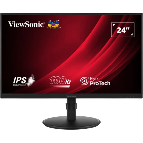 Viewsonic VA2408-HDJ 23.8 inch 1920x1080 5ms 100Hz VGA HDMI DP Tilt Swiel Ykseklik Ayartl Monitr