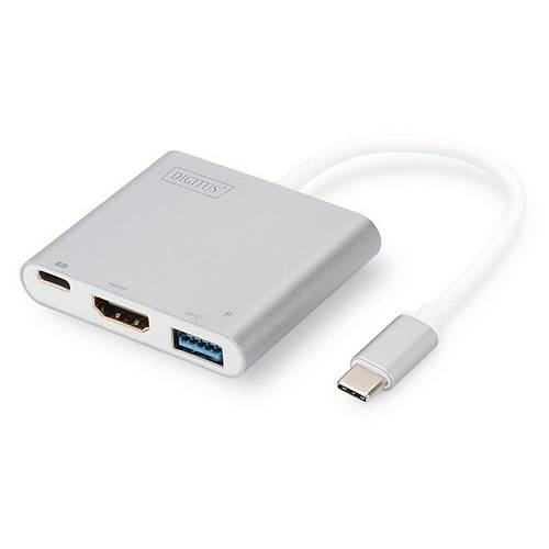Digitus DA-70838-1 USB 3.0 Type C to HDMI USB Type C USB 3.0 4K 2160p Grafik Dönüştürücü Adaptörü