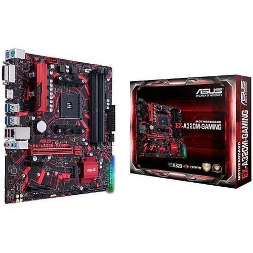 Asus Ex-A320M-Gamng Sc-Am4 Z320 Ddr4 2666Mhz M2 Matx Ryzen Anaka