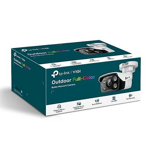 Tp-Link VIGI C350 5 MP 2.8mm Lensli Full Color PoE Ip Bullet Kamera