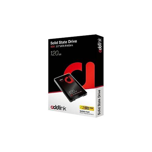 Addlink AD120GBS20S3S 120 GB 510-400Mb/s SATA3 2.5 inch SSD Harddisk