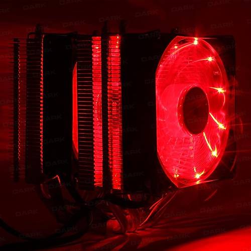 Dark DKCCX94RD Freezer X94 Ryzen 12 cm Krmz Led Fanl lemci Soutucusu