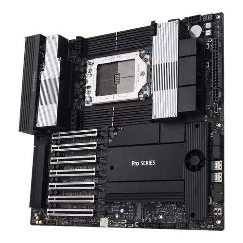 Asus WRX90E-SAGE SE Sc-sTR5 WRX90 DDR5 6000Mhz M.2 10GB LAN ATX AMD Anakart