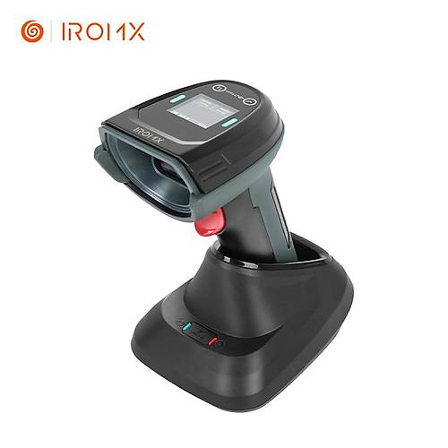 Iromx WL10102BS 1D 2D TFT Screen El Tipi Kablosuz Karekod Barkod Okuyucu