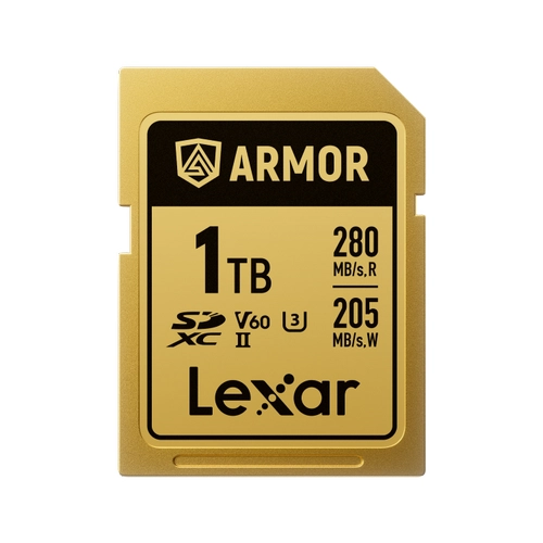 Lexar LSDAMGL001T-RNNNG 1 TB 280-210Mb/s Armor Gold C10 V60 U3 SD Haf�za Kart�