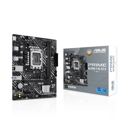 Asus PRIME H610M-F D4 R2.0 Sc-1700 H610 DDR4 3200Mhz M2 mATX INTEL Anakart