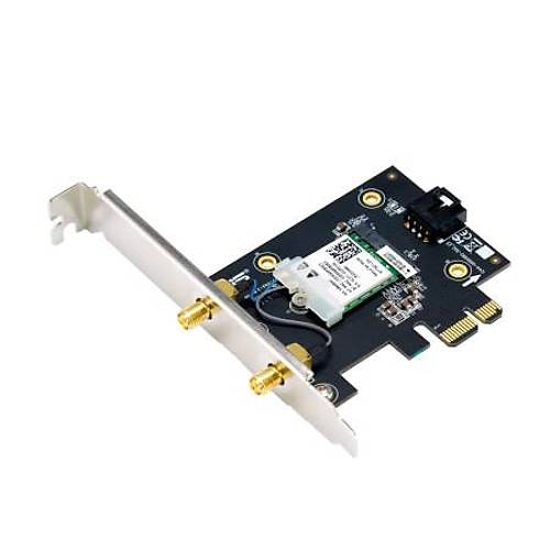 Asus PCE BE6500 Tri Band 2 Antenli PCIe Kablosuz A� Adapt�r�